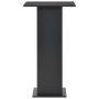 Mesa de bar color negro 60x60x110 cm en Mesas de comedor | Comprar online en Foru.es