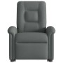 Sillón eléctrico reclinable elevable de tela gris oscuro en Sillones | Comprar online en Foru.es