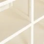 Angora white wood design plastic wardrobe 79x43x125 cm by vidaXL, Lockers and storage cabinets - Ref: Foro24-340592, Price: 1...