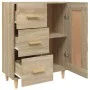 Aparador de madera contrachapada roble Sonoma 69,5x34x90 cm de vidaXL, Aparadores - Ref: Foro24-812225, Precio: 103,82 €, Des...