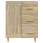 Aparador de madera contrachapada roble Sonoma 69,5x34x90 cm de vidaXL, Aparadores - Ref: Foro24-812225, Precio: 105,40 €, Des...