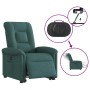 Sillón eléctrico reclinable elevable de tela verde oscuro en Sillones | Comprar online en Foru.es