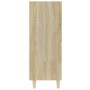 Aparador de madera contrachapada roble Sonoma 69,5x32,5x90 cm de vidaXL, Aparadores - Ref: Foro24-812243, Precio: 59,75 €, De...