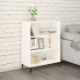 Aparador madera contrachapada blanco brillante 69,5x32,5x90 cm de vidaXL, Aparadores - Ref: Foro24-812255, Precio: 65,81 €, D...
