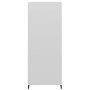 Aparador madera contrachapada blanco brillante 69,5x32,5x90 cm de vidaXL, Aparadores - Ref: Foro24-812255, Precio: 65,81 €, D...