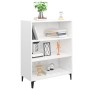 Aparador madera contrachapada blanco brillante 69,5x32,5x90 cm de vidaXL, Aparadores - Ref: Foro24-812255, Precio: 65,81 €, D...