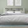 Mueble cabecero gris hormigón 200x18,5x104,5 cm de vidaXL, Cabeceros y pies de cama - Ref: Foro24-811956, Precio: 87,34 €, De...