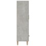 Aparador de madera contrachapada gris hormigón 70x31x115 cm de vidaXL, Aparadores - Ref: Foro24-812532, Precio: 87,27 €, Desc...