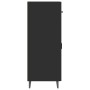 Aparador de madera de ingeniería negro 69,5x34x90 cm de vidaXL, Aparadores - Ref: Foro24-812196, Precio: 88,55 €, Descuento: %