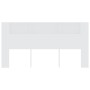 Mueble cabecero blanco 200x18,5x104,5 cm de vidaXL, Cabeceros y pies de cama - Ref: Foro24-811952, Precio: 85,34 €, Descuento: %