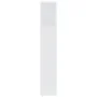 Weißes Kopfteilmöbel 200x18,5x104,5 cm von vidaXL, Kopf- und Fußteile - Ref: Foro24-811952, Preis: 89,06 €, Rabatt: %