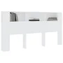 Weißes Kopfteilmöbel 200x18,5x104,5 cm von vidaXL, Kopf- und Fußteile - Ref: Foro24-811952, Preis: 89,06 €, Rabatt: %