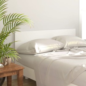 Cabecero de cama madera contrachapada blanco 160x1,5x80 cm de vidaXL, Cabeceros y pies de cama - Ref: Foro24-811034, Precio: ...