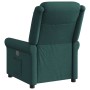 Sillón reclinable eléctrico tela verde oscuro en Sillones | Comprar online en Foru.es