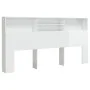Glänzend weißes Kopfteilmöbel 200x19x103,5 cm von vidaXL, Kopf- und Fußteile - Ref: Foro24-811895, Preis: 84,95 €, Rabatt: %