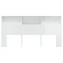 Glänzend weißes Kopfteilmöbel 200x19x103,5 cm von vidaXL, Kopf- und Fußteile - Ref: Foro24-811895, Preis: 84,95 €, Rabatt: %