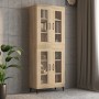 Armario colgante de pared roble Sonoma 69,5x34x90 cm de vidaXL, Aparadores - Ref: Foro24-812288, Precio: 84,85 €, Descuento: %