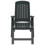 Tumbona plegable polipropileno verde de vidaXL, Tumbonas - Ref: Foro24-318223, Precio: 166,64 €, Descuento: %