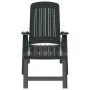 Tumbona plegable polipropileno verde de vidaXL, Tumbonas - Ref: Foro24-318223, Precio: 160,66 €, Descuento: %