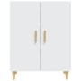 Aparador de madera contrachapada blanco 70x34x90 cm de vidaXL, Aparadores - Ref: Foro24-812096, Precio: 88,06 €, Descuento: %