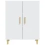 Aparador de madera contrachapada blanco 70x34x90 cm de vidaXL, Aparadores - Ref: Foro24-812096, Precio: 86,58 €, Descuento: %