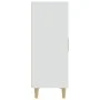 Aparador de madera contrachapada blanco 70x34x90 cm de vidaXL, Aparadores - Ref: Foro24-812096, Precio: 86,58 €, Descuento: %