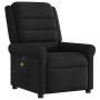 Sillón reclinable de masaje eléctrico tela negro en Sillones | Comprar online en Foru.es