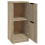 Aparadores 2 uds madera contrachapada roble Sonoma 30x30x70 cm de vidaXL, Aparadores - Ref: Foro24-811176, Precio: 71,17 €, D...