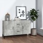 Aparador de madera de ingeniería gris hormigón 100x36x60 cm de vidaXL, Aparadores - Ref: Foro24-812523, Precio: 85,70 €, Desc...