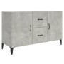 Aparador de madera de ingeniería gris hormigón 100x36x60 cm de vidaXL, Aparadores - Ref: Foro24-812523, Precio: 85,70 €, Desc...