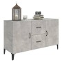 Aparador de madera de ingeniería gris hormigón 100x36x60 cm de vidaXL, Aparadores - Ref: Foro24-812523, Precio: 85,70 €, Desc...