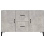 Aparador de madera de ingeniería gris hormigón 100x36x60 cm de vidaXL, Aparadores - Ref: Foro24-812523, Precio: 85,70 €, Desc...