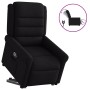 Sillón reclinable elevable tela negro en Sillones | Comprar online en Foru.es