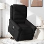 Sillón reclinable elevable tela negro en Sillones | Comprar online en Foru.es