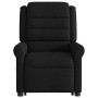Sillón reclinable elevable tela negro en Sillones | Comprar online en Foru.es