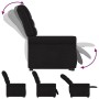 Sillón reclinable elevable tela negro en Sillones | Comprar online en Foru.es