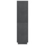 Estantería/divisor de espacios madera pino gris 80x35x135 cm de vidaXL, Librerías y estanterías - Ref: Foro24-810891, Precio:...