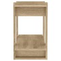 Estantería/divisor de espacios color roble Sonoma 80x30x51 cm de vidaXL, Librerías y estanterías - Ref: Foro24-811595, Precio...