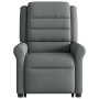 Silla de masaje reclinable de pie de tela gris oscuro en Sillones | Comprar online en Foru.es