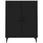 Schwarzes Sperrholz-Sideboard 70x34x90 cm von vidaXL, Sideboards - Ref: Foro24-812106, Preis: 75,02 €, Rabatt: %