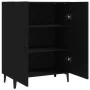 Schwarzes Sperrholz-Sideboard 70x34x90 cm von vidaXL, Sideboards - Ref: Foro24-812106, Preis: 75,02 €, Rabatt: %