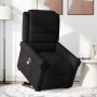 Sillón reclinable de masaje elevable tela negro en Sillones | Comprar online en Foru.es