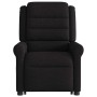 Sillón reclinable de masaje elevable tela negro en Sillones | Comprar online en Foru.es