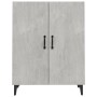 Aparador de madera contrachapada gris hormigón 70x34x90 cm de vidaXL, Aparadores - Ref: Foro24-812109, Precio: 72,96 €, Descu...