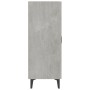 Aparador de madera contrachapada gris hormigón 70x34x90 cm de vidaXL, Aparadores - Ref: Foro24-812109, Precio: 72,96 €, Descu...