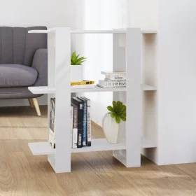 Estantería/divisor de espacios blanco 80x30x87 cm de vidaXL, Librerías y estanterías - Ref: Foro24-811583, Precio: 40,81 €, D...