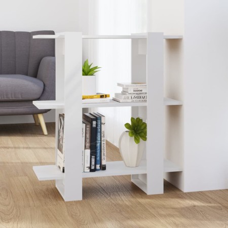 Estantería/divisor de espacios blanco 80x30x87 cm de vidaXL, Librerías y estanterías - Ref: Foro24-811583, Precio: 41,26 €, D...