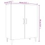 Aparador de madera contrachapada gris hormigón 70x34x90 cm de vidaXL, Aparadores - Ref: Foro24-812109, Precio: 72,96 €, Descu...