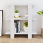 Estantería/divisor de espacios blanco 80x30x87 cm de vidaXL, Librerías y estanterías - Ref: Foro24-811583, Precio: 41,26 €, D...