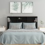 Mueble cabecero negro 160x19x103,5 cm de vidaXL, Cabeceros y pies de cama - Ref: Foro24-811872, Precio: 74,60 €, Descuento: %